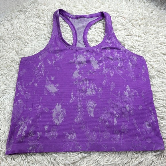 Lululemon Swiftly Tech Racerback Tank Top 2.0 *Race Length Shadow Bloom - Picture 1 of 4